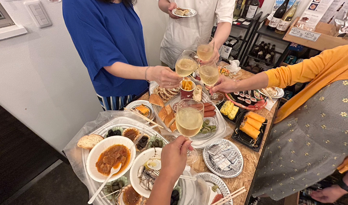 ワインを楽しむ会 ポトラックパーティー